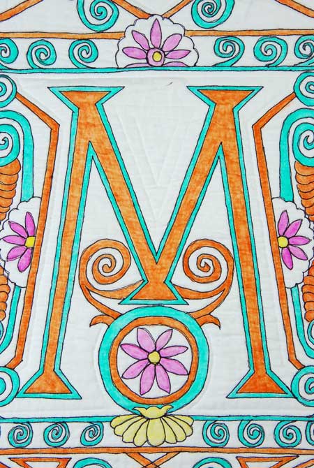 Doodling Around with M, 2014 by Susan Morrison
