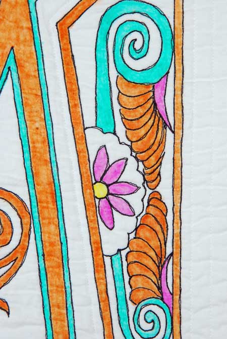 Doodling Around with M, 2014 by Susan Morrison