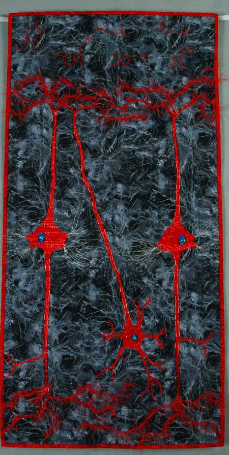 N is for Neuron, 2014 by Meggan Czapiga